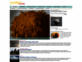 gesundheitstrends.net screenshot
