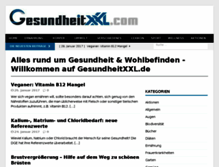 gesundheitxxl.com screenshot