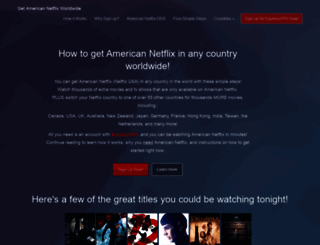 get-american-netflix.com screenshot