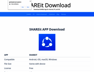 get-shareit.com screenshot