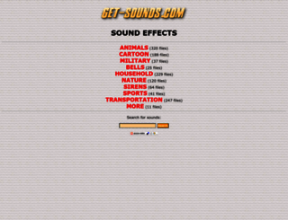 get-sounds.com screenshot
