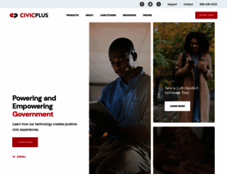 get.civicplus.com screenshot