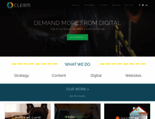 get.cleriti.com screenshot