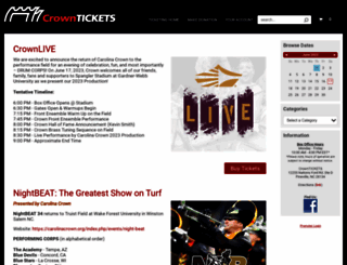 get.crowntickets.com screenshot