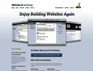 get.harmonyapp.com screenshot