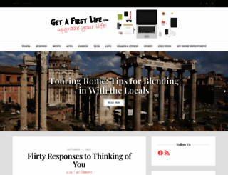 getafirstlife.com screenshot