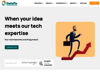 getafixtechnologies.com screenshot