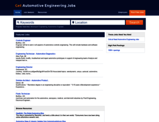 getautomotiveengineeringjobs.com screenshot