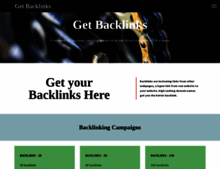 getbacklinks.co.uk screenshot