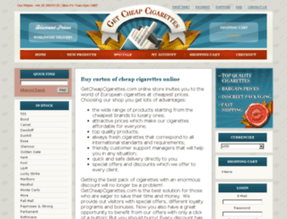 getcheapcigarettes.com screenshot