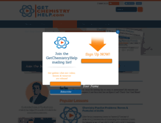 getchemistryhelp.com screenshot