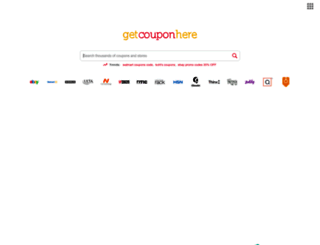 getcouponhere.com screenshot