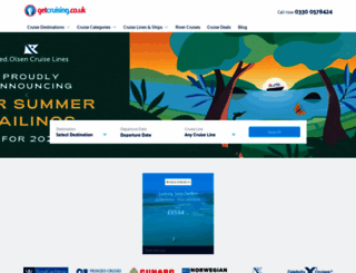 getcruising.co.uk screenshot
