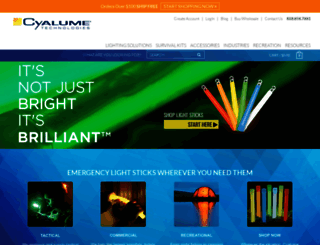getcyalume.com screenshot
