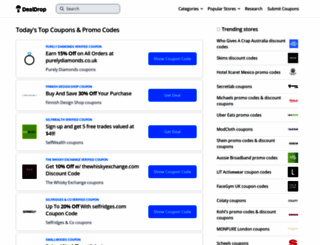 getdealdrop.com screenshot
