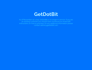 getdotbit.com screenshot