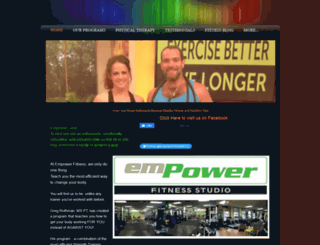 getempoweredfitness.com screenshot