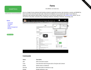 getferro.com screenshot