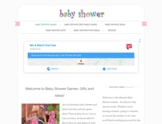 getfreebabyshowergames.com screenshot