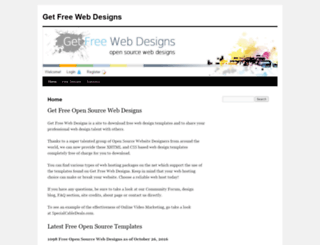 getfreewebdesigns.com screenshot