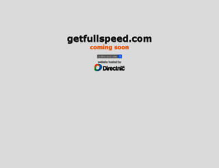 getfullspeed.com screenshot