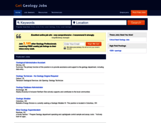 getgeologyjobs.com screenshot
