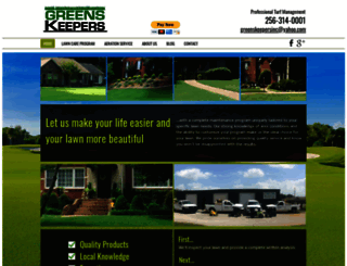 getgreenskeepers.com screenshot