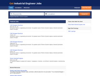 getindustrialengineerjobs.com screenshot