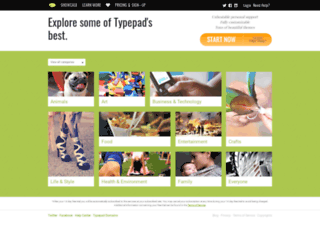 getinspired.typepad.com screenshot