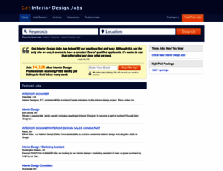 getinteriordesignjobs.com screenshot