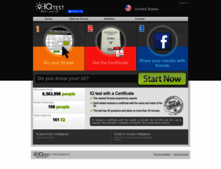 getiqtest.com screenshot