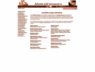 getlawyer.ca screenshot