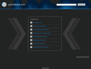 getlinkback.com screenshot