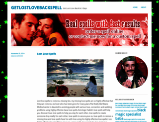 getlostlovebackspell.wordpress.com screenshot