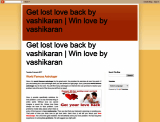 getlostlovebyvashikaran.blogspot.in screenshot