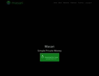 getmasari.org screenshot