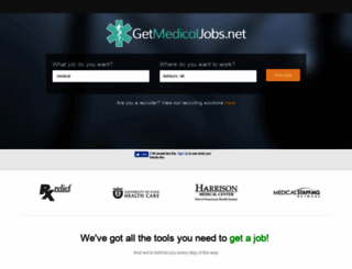 getmedicaljobs.net screenshot