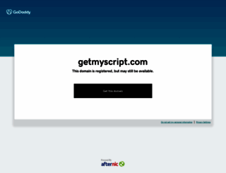 getmyscript.com screenshot