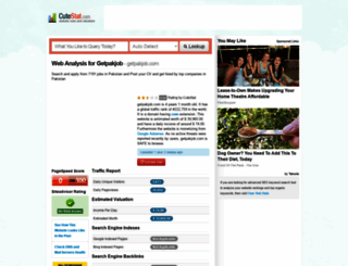 getpakjob.com.cutestat.com screenshot
