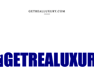 getrealluxury.com screenshot