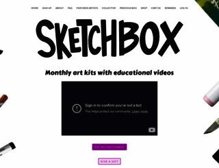 getsketchbox.com screenshot