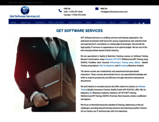getsoftwareservices.com screenshot