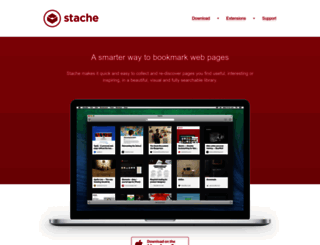 getstache.com screenshot