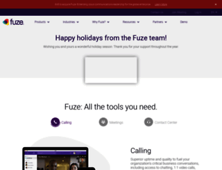 getstarted.fuze.com screenshot