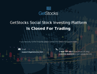 getstocks.com screenshot
