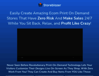 getstoreblazer.com screenshot