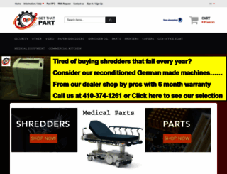 getthatpart.com screenshot