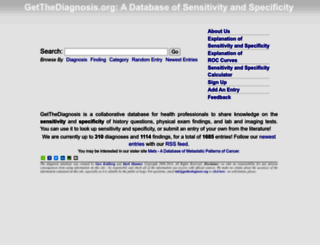 getthediagnosis.org screenshot
