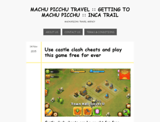 gettingtomachupicchu.com screenshot