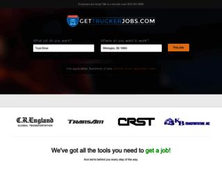 gettruckerjobs.com screenshot